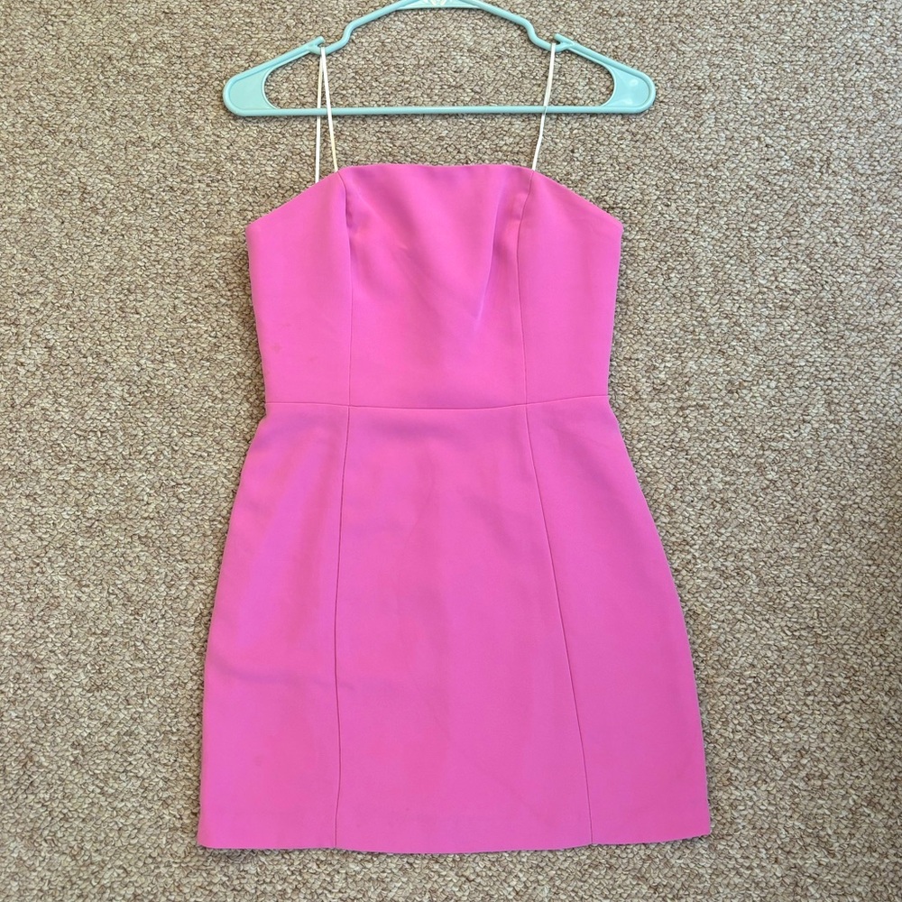 Amanda Uprichard Strapless Mini Dress